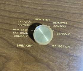 3st656s Magnavox Vintage Console Speaker Selector Knob