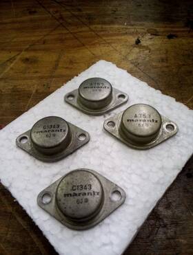 C1343 Marantz Original C1343/ A753 Output Transistors Good Tested