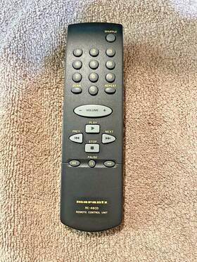 Rc-48cd Marantz / Remote Control Excellent Sanitized For Cd48u Cd Player