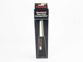 Maxell 231x Audio Video Cassette Tape Head Demagnetizer Illuminated With Box