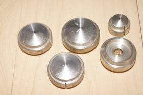 Mc1700 Mcintosh Vintage Receiver Original Knobs Set Of 5