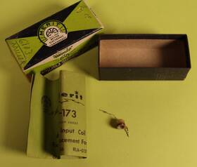 Tv-173 Merit Vintage Antenna Input Coil