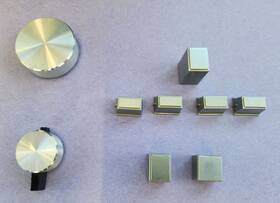 Montgomery Ward Gsa-2123-b Vintage Airline Stereo Console Knob Set Volume