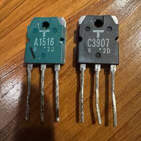 2sc3907 Nad 2sa1516 2400 Original And Pair Of Output Transistors - Pulled