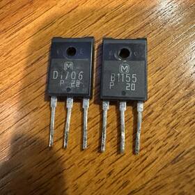 2sd1706 Nad 2sb1155 2400 Original And Pair Of Output Transistors - Pulled