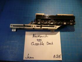 B-4875 Nakamichi Model 480 Cassette Deck Replacement Push Control Buttons Board