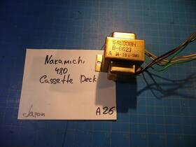 54e008h Nakamichi B-6623 Model 480 Cassette Deck Power Transformer Part #