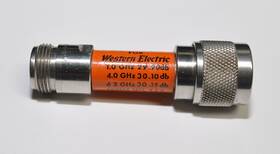 Ks-20498l4-rf Narda Western Electric Ks-20498l4 We Pad Attenuator For Sn#526