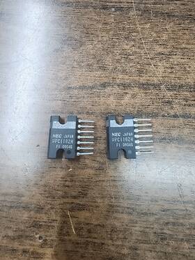 Upc1182h Nec Ic New Old Stock Two Pieces