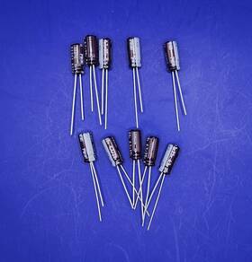 Upw1e4r7mdd Nichicon Ten Upw 4.7uf 25v 25vdc 20% Radial Capacitors Fastest Free Shipping
