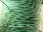 P-46b054 Western Electric Vintage Spool Of Green Cloth Switchboard Telephone Wire