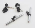 Pair Unnamed Microphones Found Reel To Deck None