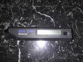 Veq-0705 Panasonic Genuine National / Digital Scanner Bar Code Reader Japan