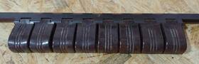819m Philco 1939/40 Model Tube Radio 8-button Tenite Station Selector Knobs