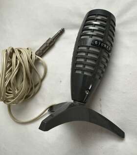 El3784-01 Philips Vintage 1970s Stereo Rocket Microphone Original Owner-seller