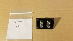 K22-010-a Pioneer Sx-990 Rcvr 4p Input Terminal Jacks Connectors