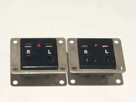 K73-003-a Pioneer Pair Speaker Jacks A And B For Amps Receivers Special Plugs Lx-800t More
