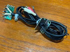 Pde-004 Pioneer Pl-530 Turntable Parts - Rca And Ground Leads
