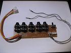 Powerpod 7 Phonic Output Pcb Rear Speaker Jack Board Parts Vintage