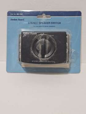 40-132 Radioshack Radio Shack Stereo Speaker Switch New Old Stock Nos