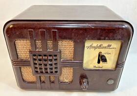 W-400-sx Rauland Amplicall Type Vintage 1940s Intercom Bakelite Cover Display