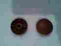 Rc-613a Rca Victor 1948 Radio Knobs For Tube Amp 710v2 Console 2 Ea Brown