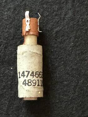 122918 Rca Color Tv Horizontal Efficiency Coil-no 122918-used