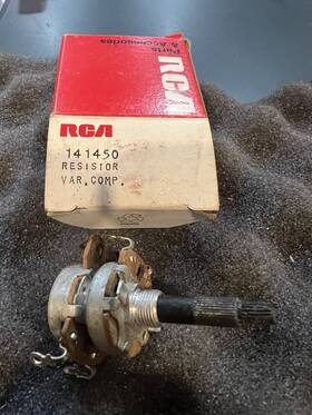 141450 Rca Nos Oem Part # Resistor Variable Comp