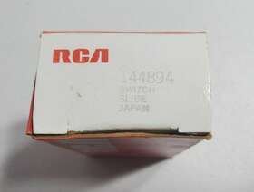 144894 Rca Vintage Switch Slide Nos B2/e3