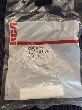 200444 Rca Vcr Replacement Resistor China Part No
