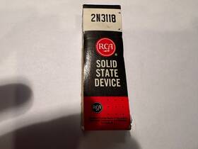 Rca 2n3118 Inch Original Silicon Vintage Transistor # Nos Tested