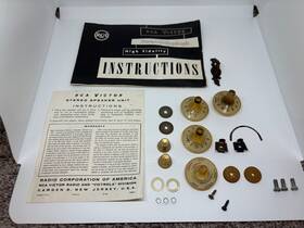 Shc-7 Rca Vintage - Victor Orthophonic High Fidelity Knobs/parts/manual
