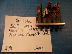 Scr-3010 Realistic 20311200 Mod 31-1998 Receiver Cassette Replacement Cir Board #20311200