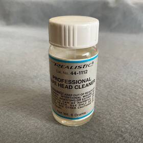 44-1112 Realistic Vintage Professional Tape Head Cleaner Cat. No. Read
