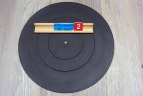 506-3 Realistic Lab 300 Turntable Rubber Mat Soft And Pliable Parting Out Entire