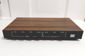 Vcc-11a Rms Amplified Video Control Center For Vcr Wood Grain No Power Cord