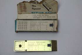 Robins Sg-2 Vintage Stylus Guage For Record Players And Turntables