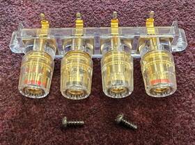 C-4493a01 Rotel 067 Rmb-1075 Power Amp Left Front And Surround Speaker Terminal Assy