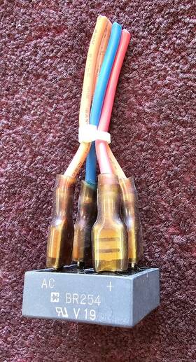 Rmb-1075 Rotel Br254 Power Amp Bridge Rectifier Free Shipping