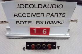 Rx-102mkii Rotel Speaker Terminal. Tested. Parting Out Entire