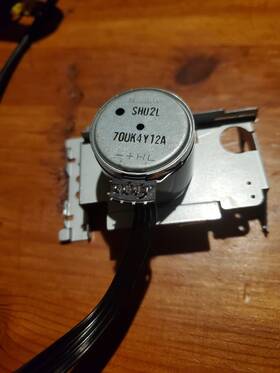 Shu2l Sankyo Dc Vintage Cassette Tape Deck Capstan Reel Motor Used Tested Ad-3