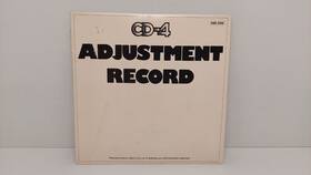 4de-506 Sansui Vintage Electric Co Cd-4 Adjustment Record 45 Rpm