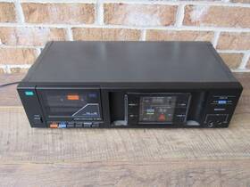 633127048 Sansui D-59m Stereo Cassette Deck - Needs Belts Powes On Motor Runs D59m