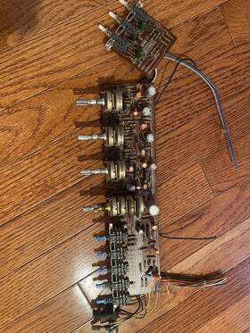 F-2435 Sansui F-2434 881 Tone Control. Filter/muting Board Untested