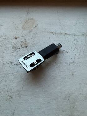 M55e Sansui Headshell With Wires Shure Cartridge No Needle Untested For Parts