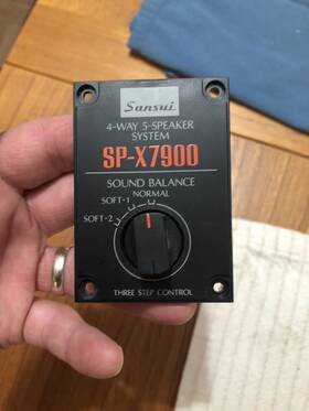 Sp-x7900 Sansui Sound Balance Control Unit Vintage Tested