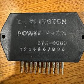 Stk-0080 Sanyo Original Power Pack Ic - Pull Out Of A Working Unit