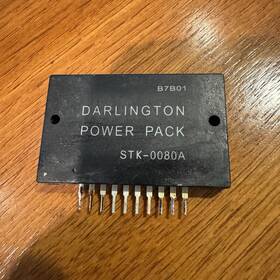 Sanyo Stk-0080a Darlington Power Pack Ic - Original Pulled Out Of A Working Unit