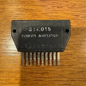 Stk015 Sanyo Stereo Amplifier Ic - Original Pull Out Of A Working Unit