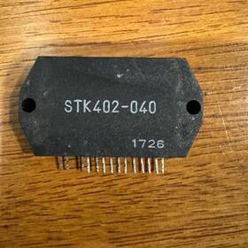 Stk402-040 Sanyo Power Ic - Original Pull Out Of A Working Unit